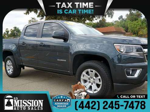 2017 Chevrolet Colorado FOR ONLY 401/mo! - - by for sale in Vista, CA