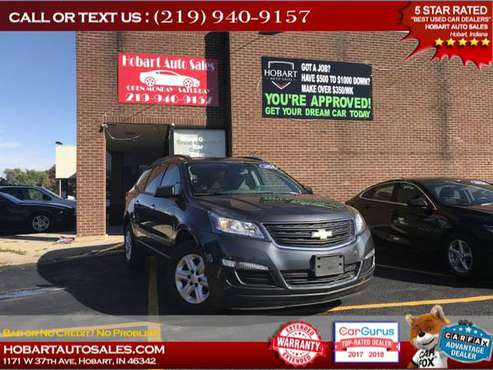 2014 CHEVROLET TRAVERSE LS $500-$1000 MINIMUM DOWN PAYMENT!! CALL OR... for sale in Hobart, IL