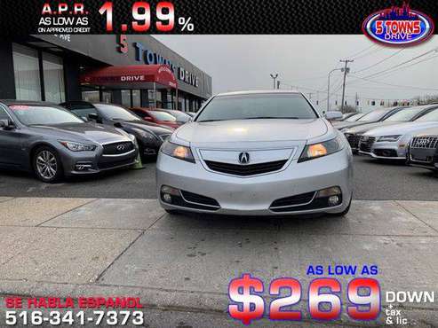 2012 Acura TL Advance Auto **Guaranteed Credit Approval** for sale in Inwood, NY