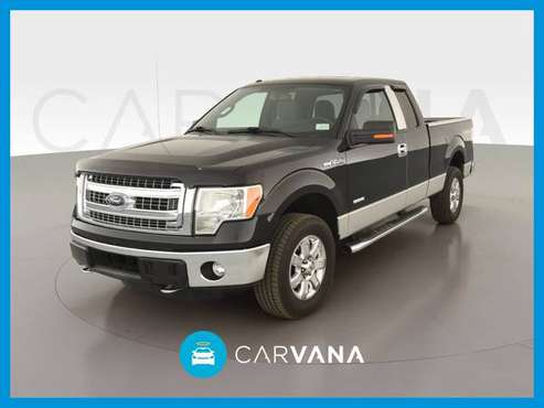 2014 Ford F150 Super Cab XLT Pickup 4D 6 1/2 ft pickup Black for sale in STATEN ISLAND, NY