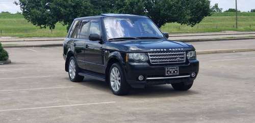 2012 LAND ROVER RANGE ROVER HSE SUPERCHARGE for sale in Houston, TX