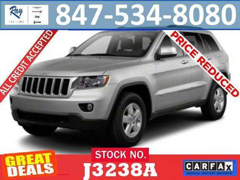 ✔️2013 Jeep Grand Cherokee _Laredo_4WD Bad Credit Ok EMPLOYEE PRICES... for sale in Fox_Lake, IL
