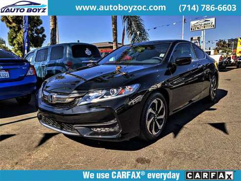 2016 Honda Accord LX-S Coupe 2D - cars & trucks - by dealer -... for sale in Garden Grove, CA