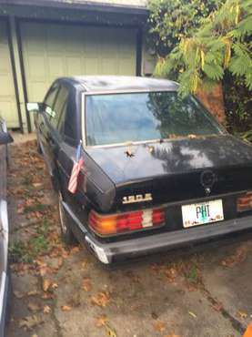 Project Car - 1992 Mercedes 190E for sale in Phoenix, OR
