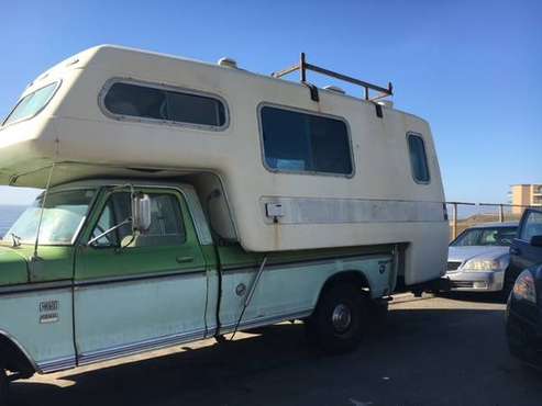 Vintage Green American Road Camper and F350 - California Dream -... for sale in Half Moon Bay, CA