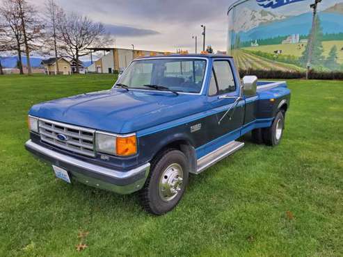1988 Ford F350 dually- 1 Ton gas powered - cars & trucks - by owner... for sale in Lynden, WA