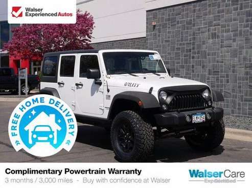 2014 Jeep Wrangler Unlimited Willys Wheeler - - by for sale in Burnsville, MN