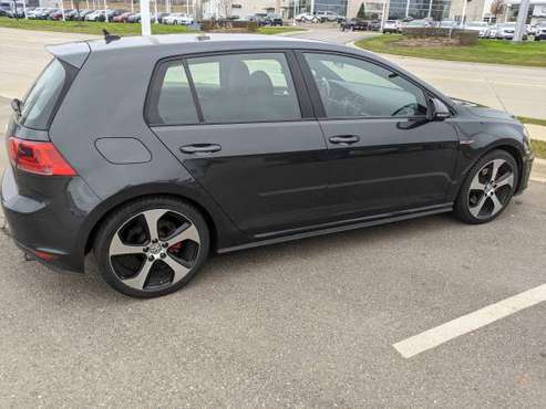 2016 VW GTI S (manual) with winter tires - cars & trucks - by owner... for sale in East Lansing, MI