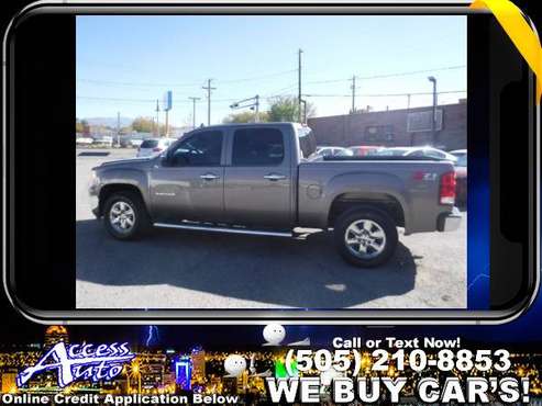 ✅ 2013 Gmc Sierra 1500 Sle Crew Cab 4wd - cars & trucks - by dealer... for sale in Albuquerque, NM