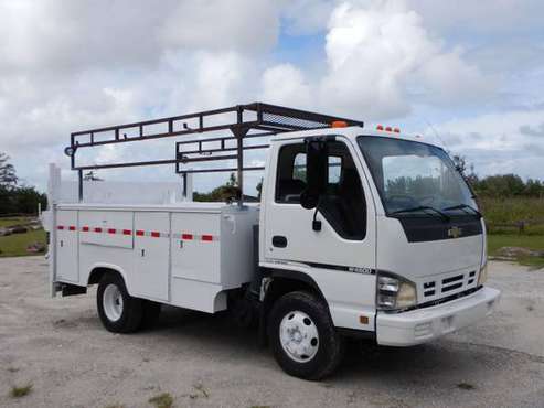 2007 *Chevrolet* *W4500* *Service Utility Truck* Whi - cars & trucks... for sale in Hobe Sound, FL