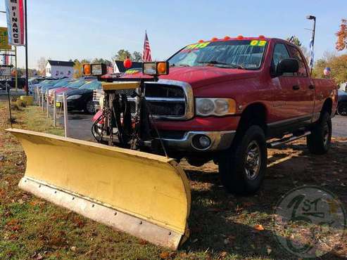2003 Dodge Ram 2500 SLT Diesel with Plow - cars & trucks - by dealer... for sale in Rochester, NH