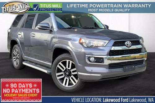 2018 Toyota 4Runner 4x4 4WD 4 Runner Limited SUV - cars & trucks -... for sale in Lakewood, WA