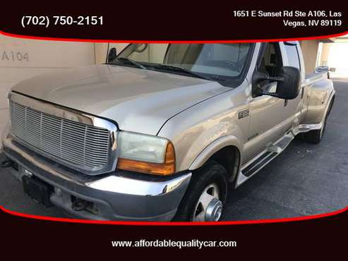 2001 Ford F350 Super Duty Crew Cab - Financing Available! - cars &... for sale in Las Vegas, NV