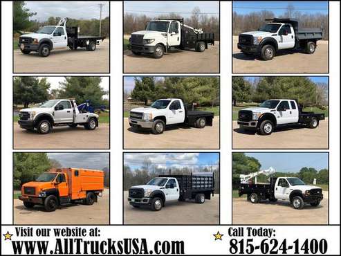 FLATBED & STAKE SIDE TRUCKS CAB AND CHASSIS DUMP TRUCK 4X4 Gas for sale in Lawrence, KS