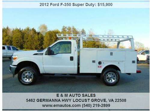 2012 Ford F-350 Super Duty XL 4x4 Utility Bed - - by for sale in LOCUST GROVE, VA