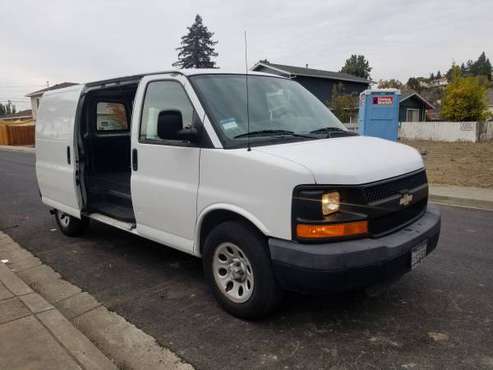 2009 Chevy Express Cargo Van ~ V6 ~ LOW MILES! - cars & trucks - by... for sale in Hayward, CA