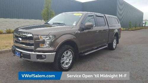 2016 Ford F-150 4x4 4WD F150 Truck LARIAT Crew Cab for sale in Salem, OR