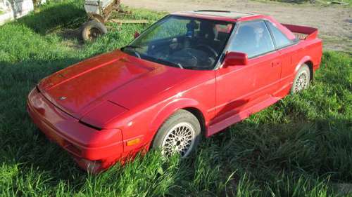 1989 Red Toyota MR2 for sale in Osakis, MN
