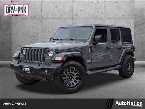 2018 Jeep Wrangler Unlimited Sport S 4x4 4WD Four Wheel SKU: JW298345 for sale in Fort Worth, TX