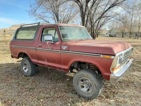 1978 Ford Bronco 4X4 - cars & trucks - by owner - vehicle automotive... for sale in Delta, CO