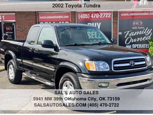 2002 Toyota Tundra Access Cab V8 Auto Ltd 4WD Best Deals on Cash for sale in Oklahoma City, OK