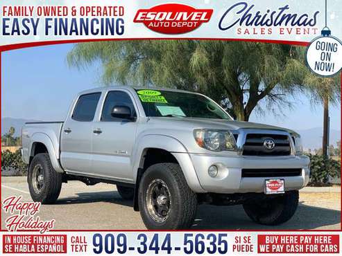 2009 Toyota Tacoma V6 4x4 4dr Double Cab 5.0 ft. SB 5A - cars &... for sale in Rialto, CA