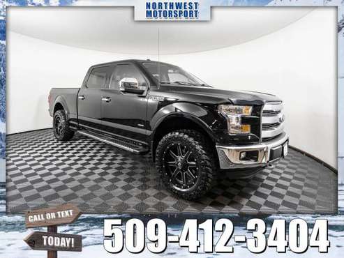 Lifted 2016 *Ford F-150* Lariat 4x4 - cars & trucks - by dealer -... for sale in Pasco, WA
