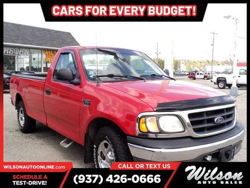 2002 Ford F150 F 150 F-150 XL 2dr 2 dr 2-dr Standard CabStyleside LB for sale in Fairborn, OH