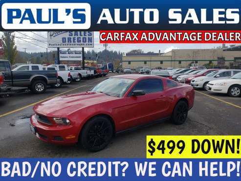 2010 FORD MUSTANG *WE HAVE A GREAT 1ST TIME BUYER PROGRAM!* for sale in Eugene, OR