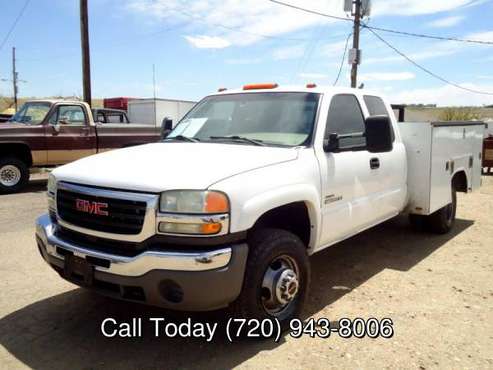 2004 GMC Sierra 3500 SLE Ext Cab 4WD Utility Body for sale in Broomfield, CO