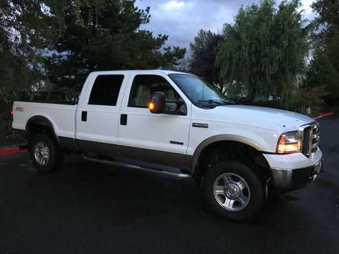 2005 FORD F350 LARIAT CREW CAB 6.0 DIESEL STUDDED DELETED TUNED 4X4 for sale in Fairview, OR