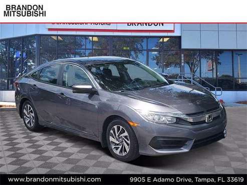 2018 Honda Civic EX - - by dealer - vehicle automotive for sale in TAMPA, FL