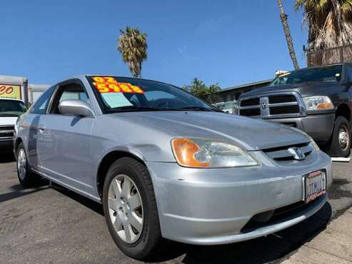2002 Honda Civic COUPE! LOW MILES! MUST SEE! GAS SAVER! RELIABLE! for sale in Chula vista, CA