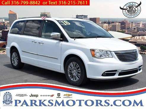 2016 Chrysler Town and Country Touring-L van Bright White Clearcoat... for sale in Augusta, KS