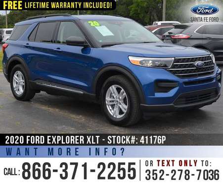 2020 Ford Explorer XLT Cruise Control - FordPass Connect for sale in Alachua, FL