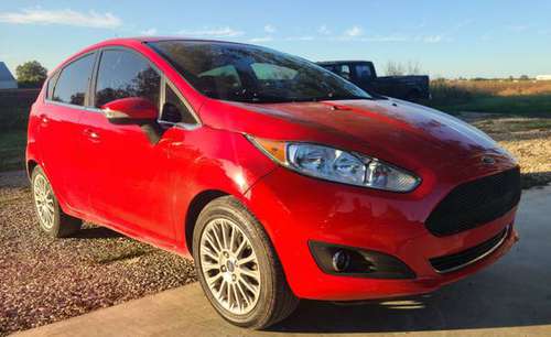 2014 Ford Fiesta titanium - cars & trucks - by dealer - vehicle... for sale in Waxahachie, TX