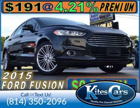 2015 Ford Fusion 4dr Sdn SE AWD for sale in Conneaut Lake, PA
