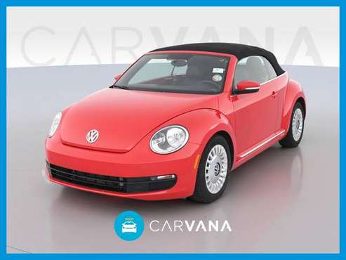 2015 VW Volkswagen Beetle 1 8T Convertible 2D Convertible Red for sale in Champlin, MN