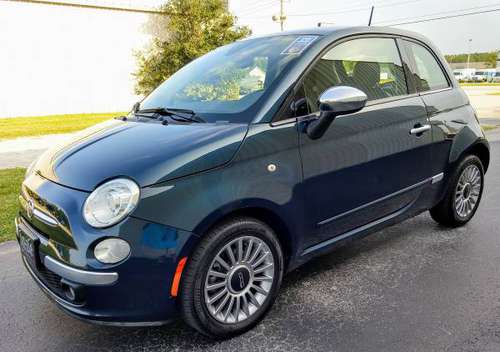 2013 Fiat 500 Lounge Hatchback, Leather, Automatic, Sunroof, 43k Miles for sale in NEWPORT, NC