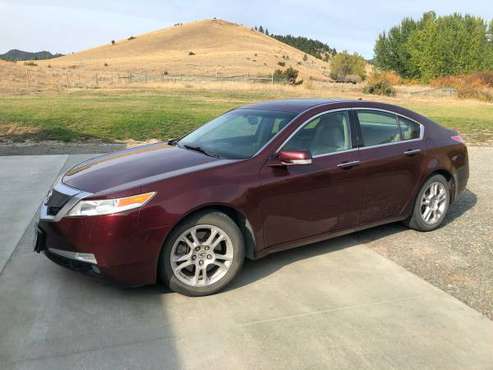 2009 Acura TL, Burgundy, 3.5 W/Tech Pkg. FWD 5 speed, V6, Leather -... for sale in Helena, MT