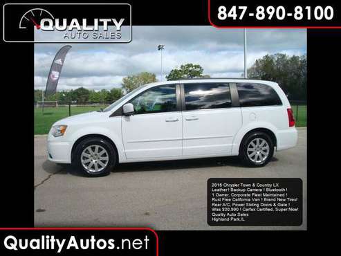 2015 Chrysler Town & Country Dodge Grand Caravan GT Leather Backup Cam for sale in Highland Park, IN