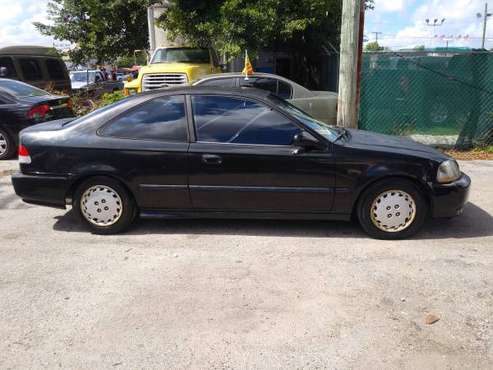 1997 honda civic ex 5 speed manual for sale in Hollywood, FL