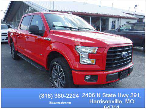 2016 Ford F150 SuperCrew Cab 4WD XLT Pickup 4D 5 1/2 ft Trades Welcome for sale in Harrisonville, KS