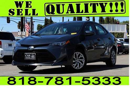 2018 TOYOTA COROLLA LE **$0 - $500 DOWN. *BAD CREDIT 1ST TIME BUYER* for sale in North Hollywood, CA