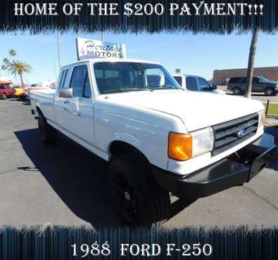 1988 Ford F250 MUSCLE WHEN YOU NEED IT! - Super Low Payment! for sale in Casa Grande, AZ