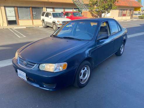 2001 Toyota Corolla w only 113k one owner smoged, clean title clean... for sale in Huntington Beach, CA