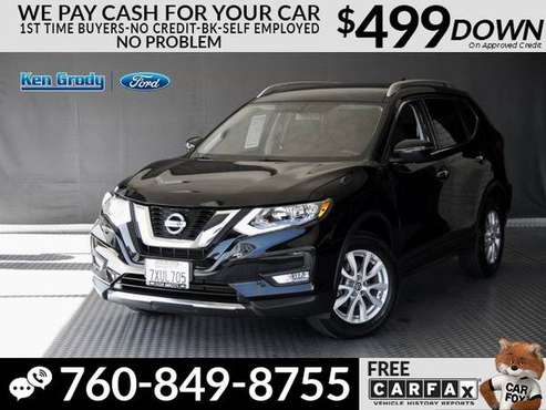 2017 Nissan Rogue SV for sale in Carlsbad, CA