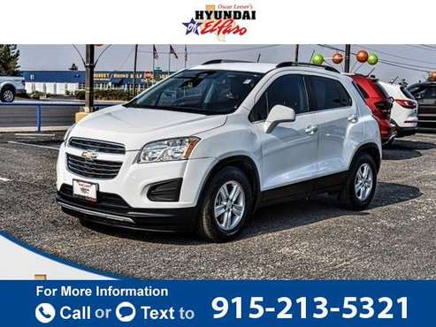 2016 Chevy Chevrolet Trax LT suv Summit White - cars & trucks - by... for sale in El Paso, TX