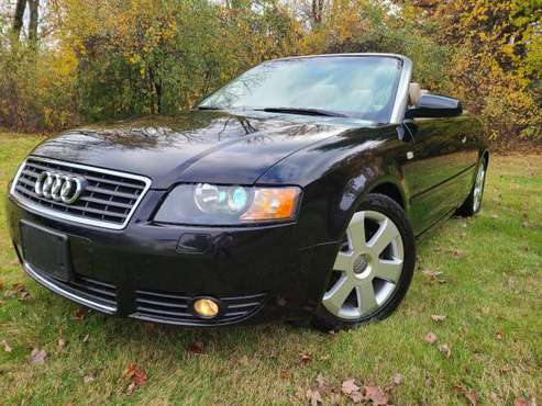 2004 Audi A4 CABRIOLET BLACK ONLY 29K ORIGINAL MILES BRAND NEW for sale in Lowell, MA