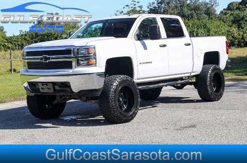 2014 Chevrolet Chevy SILVERADO 1500 LT CREW CAB LIFTED 4x4 TRUCK NEW... for sale in Sarasota, FL